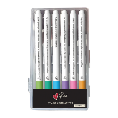 Στυλό felt pen (Σετ 6 τμχ.)