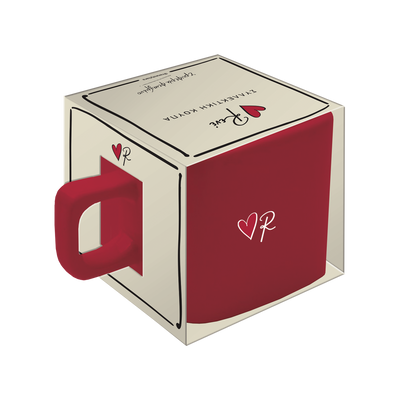 Square mug / I love you