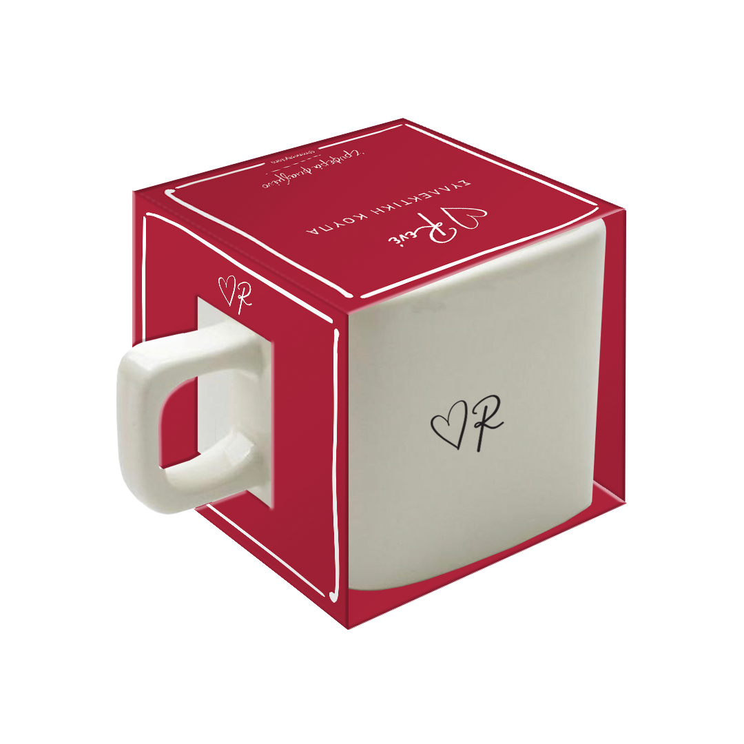 Square mug / Good morning
